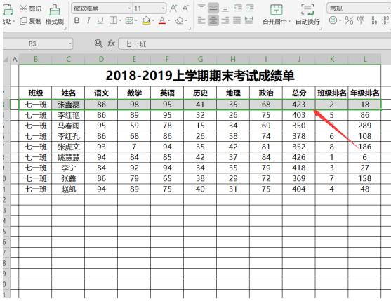 Excel如何快速自动添加删除线?