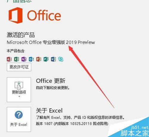 Excel2019怎么查看软件版本号？Excel2019查询版本信息教程