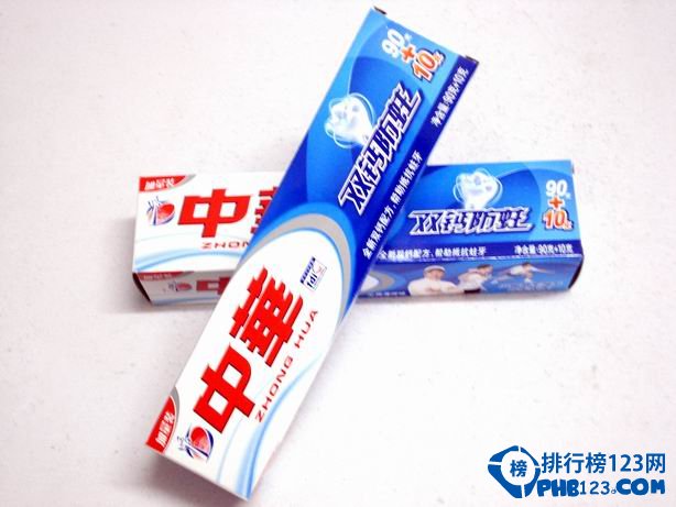 世界牙膏品牌排行榜