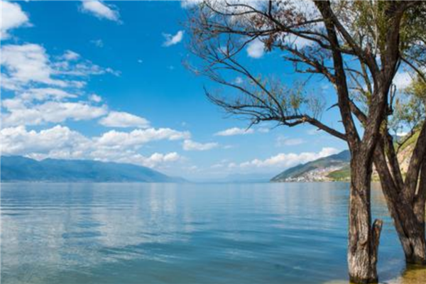 五大云南仙境美景 洱海自然风光秀丽 玉龙雪山洁白无瑕