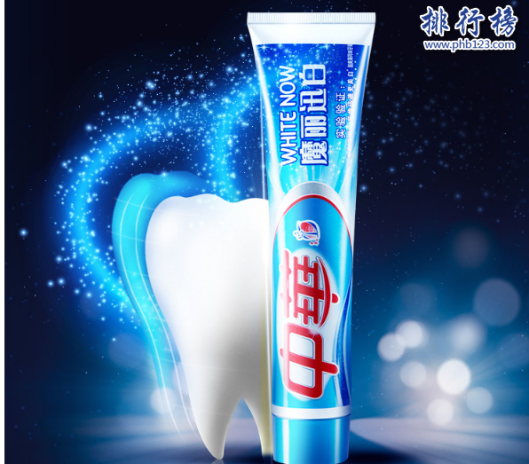 中国牙膏排行榜10强 国内牙膏销售排行推荐