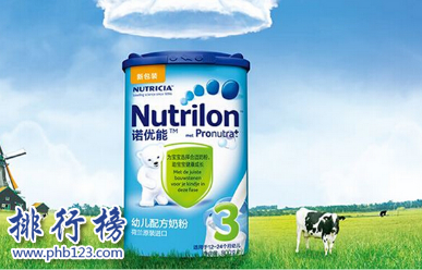 婴儿奶粉质量排行
