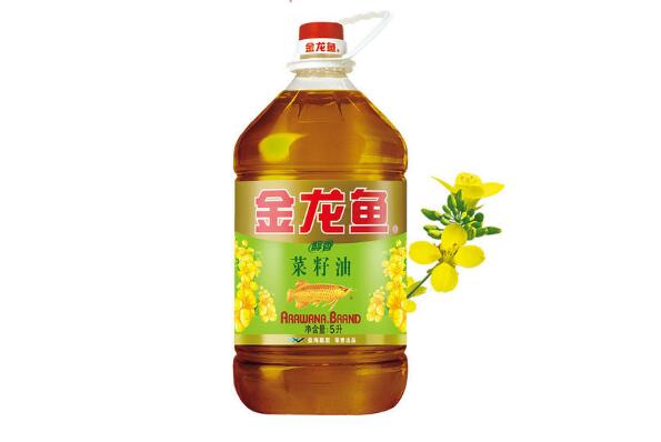 菜籽油十大品牌排行榜 金龙鱼第一，鲁花、福临门上榜
