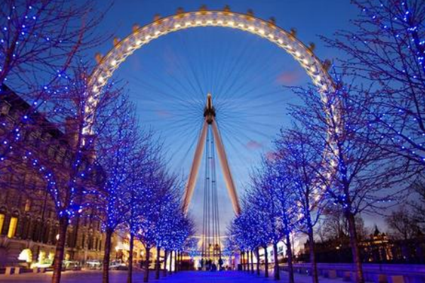 2020英国最受欢迎的景点排名 伦敦眼最浪漫，最后一名历史最悠久