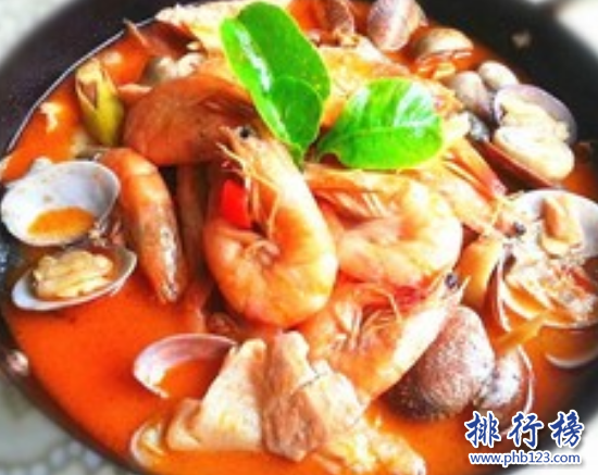 泰国美食排行榜10强,好吃的不止冬阴功汤,你吃过其它几个没?