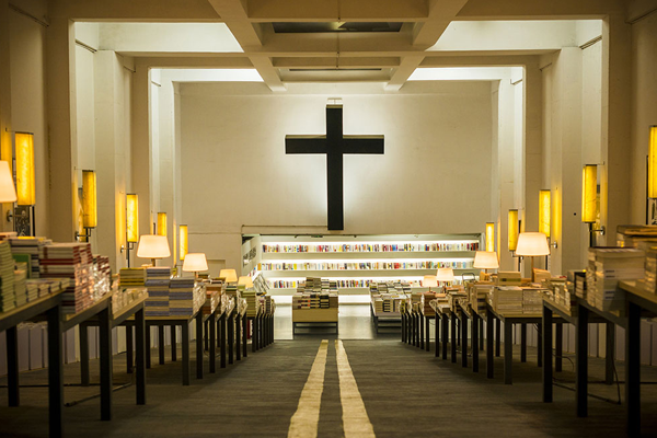 bbc全球十大最美书店名单：先锋书店上榜，第一由教堂改造