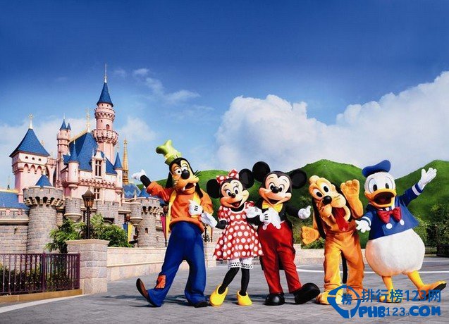 最受中国游客欢迎的十大乐园排行榜 香港迪士尼稳居第一
