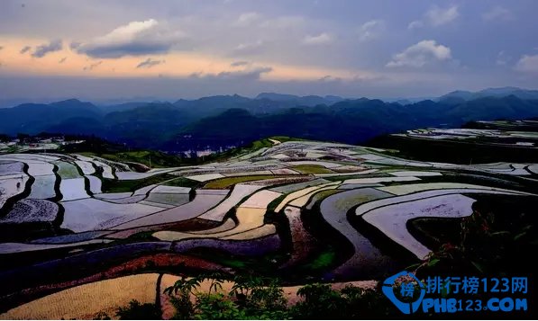 贵阳市黔陶高坡梯田