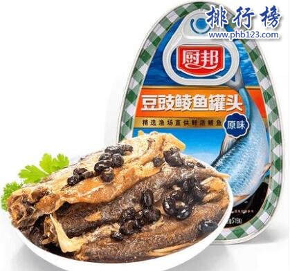 什么牌子的豆豉鲮鱼罐头好吃？豆豉鲮鱼罐头品牌排行榜