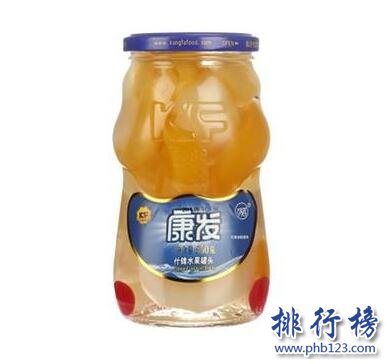 什么牌子的水果罐头好吃？水果罐头品牌排行榜