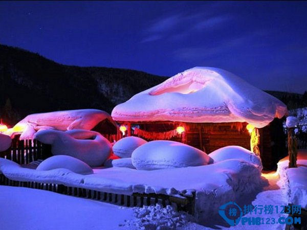 中国黑龙江省海林市长汀镇：中国最美雪乡