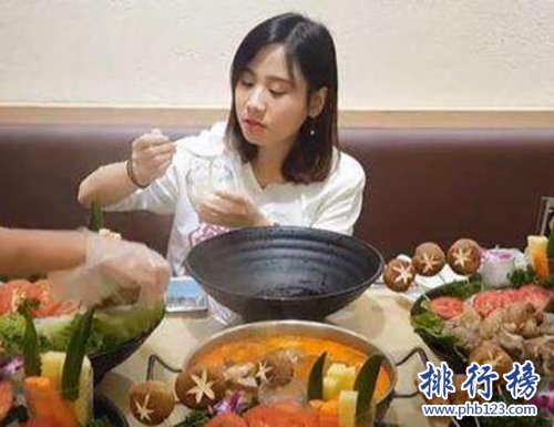 抖音十大美食博主，李子柒第二第一外号大胃王