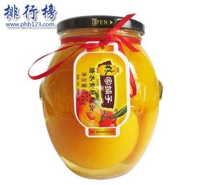 什么牌子的黄桃罐头好吃？黄桃罐头品牌排行榜