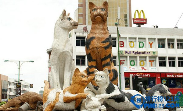 马拉西亚古晋：一座猫咪之城