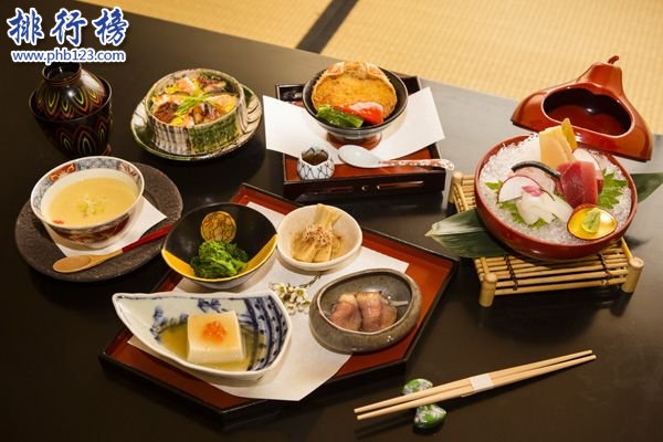 日本十大美食小吃排行榜 极端精致的怀石料理吃后无憾