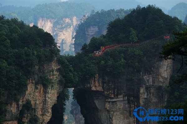 盘点张家界十大勾魂摄魄绝景 数一数二的山水景