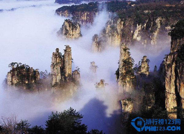 盘点张家界十大勾魂摄魄绝景 数一数二的山水景