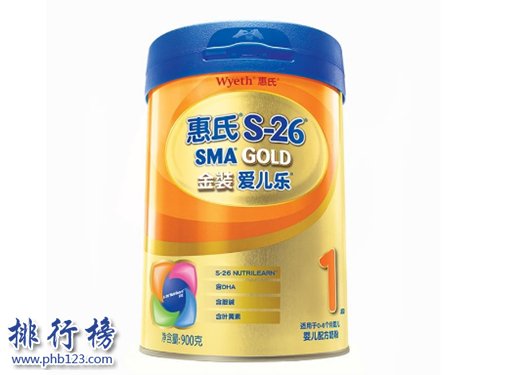 全球十大品牌奶粉，中国品牌上榜两次！