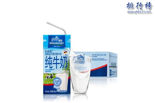 什么牌子纯牛奶最好？盘点中国德国牛奶品牌排行榜