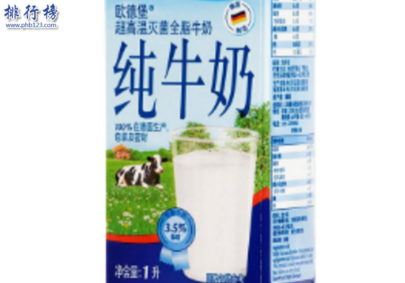 纯牛奶什么品牌最好？纯牛奶外国品牌排行榜推荐