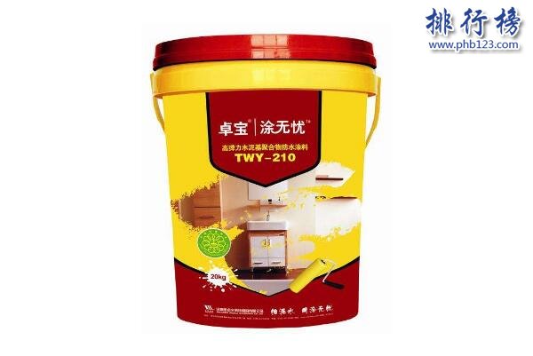 防水材料哪个牌子好 防水材料十大品牌排行榜  　　