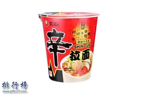 杯面哪个牌子好 杯面十大品牌排行榜推荐