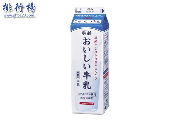 日本牛奶品牌排行榜 日本牛奶哪个牌子好  　　