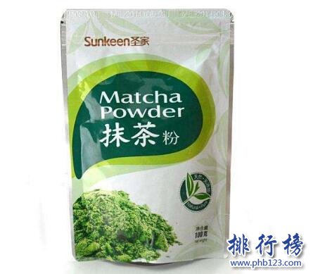 绿茶粉哪个牌子好？绿茶粉十大品牌排行榜