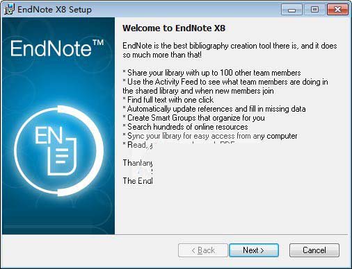 endnote x8破解版下载