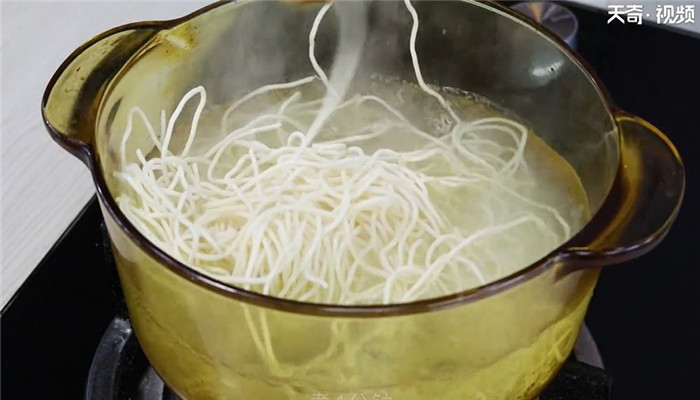 清汤面怎么做 清汤面的做法