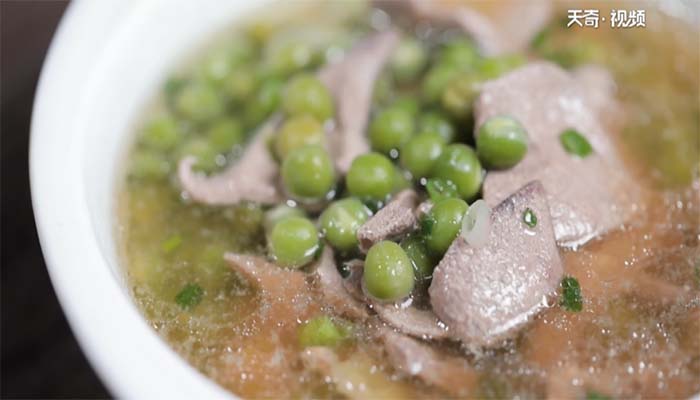 豌豆猪肝汤的做法 豌豆猪肝汤怎么做