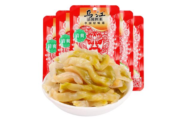 国内榨菜品牌排行榜前十位 辣妹子上榜，乌江榨菜位居榜首
