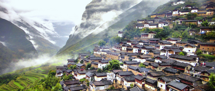 中国十大原生态古村落，丹巴藏寨上榜，第一是西北第一村