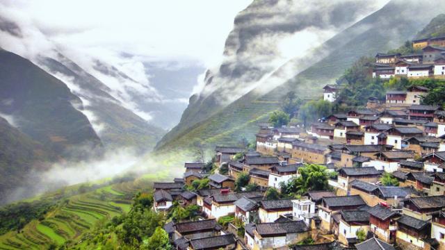中国十大原生态古村落，丹巴藏寨上榜，第一是西北第一村