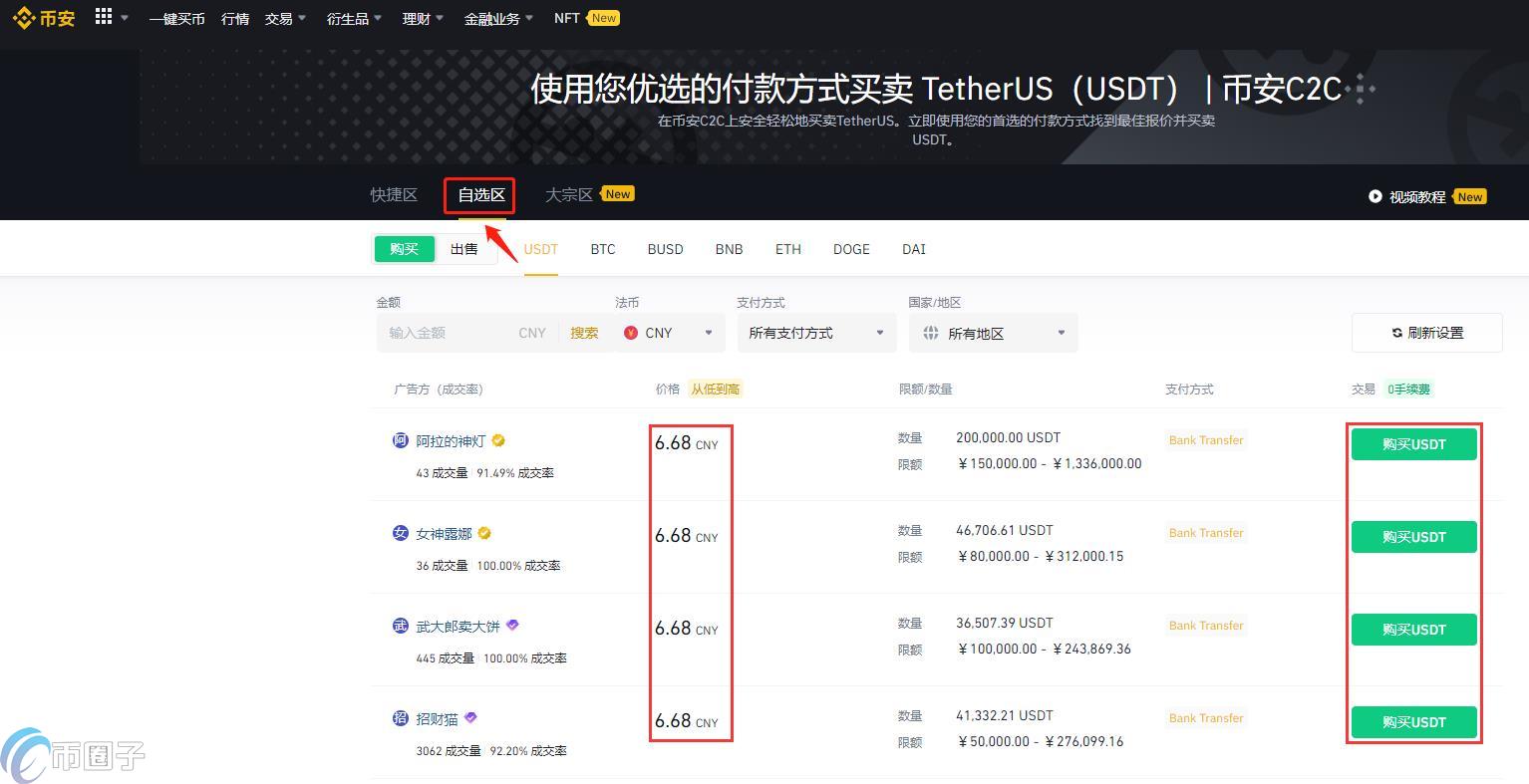 USDT怎么买狗狗币？用泰达币买入、交易狗狗币教程