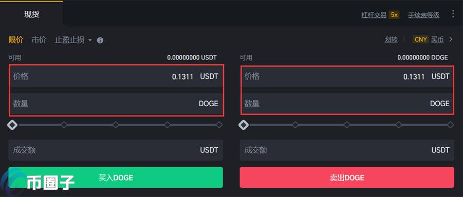 USDT怎么买狗狗币？用泰达币买入、交易狗狗币教程