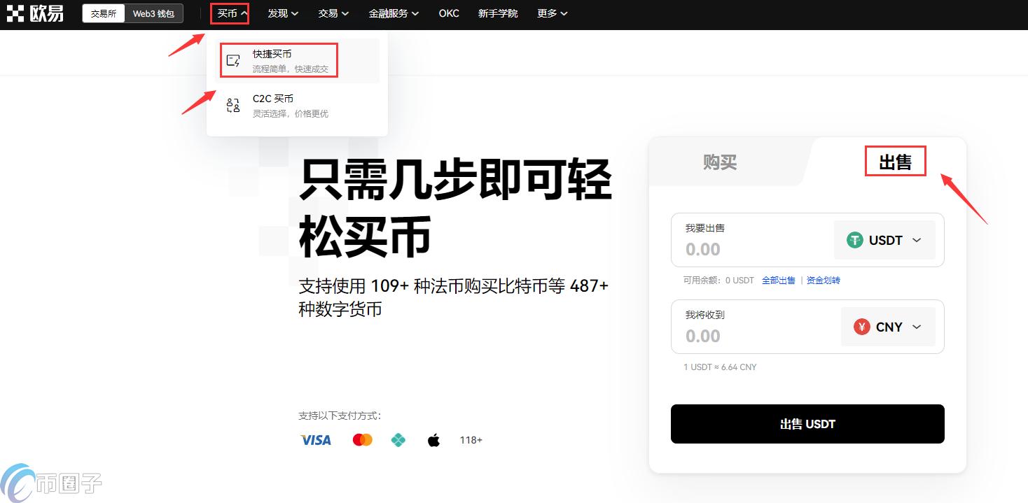 OKEX怎么卖币换钱？OKEX交易所卖币教程