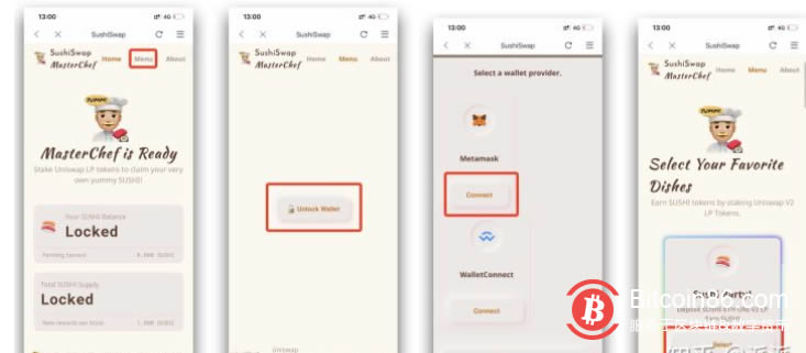 defi挖矿教程:使用比特派钱包bitpie参与寿司SUSHI挖矿(以太系)
