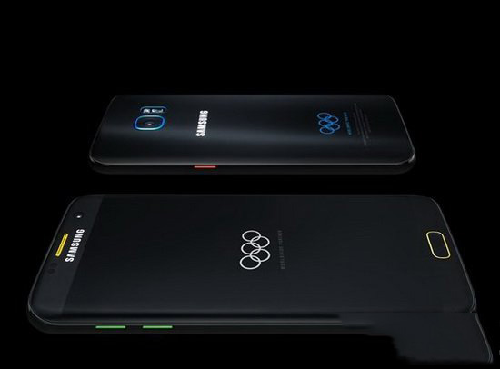 里约奥运会官方合作机型S7 Edge奥运纪念版全视角