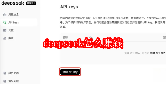 DeepSeek盈利方法