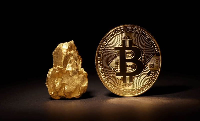 黄金、比特币行情对比，比特币的避险叙事还在吗？