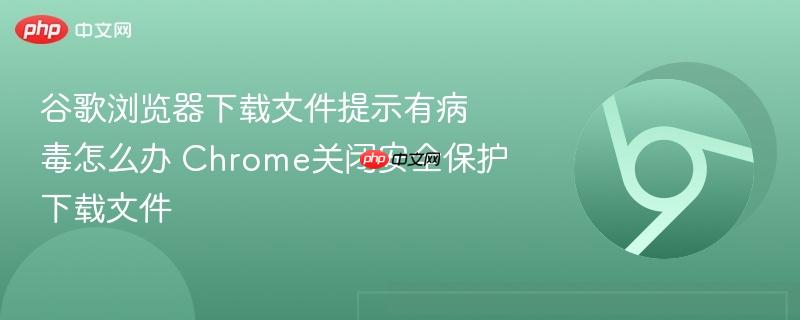 谷歌浏览器下载文件提示有病毒怎么办 chrome关闭安全保护下载文件
