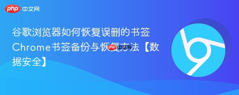 谷歌浏览器如何恢复误删的书签 Chrome书签备份与恢复方法【数据安全】