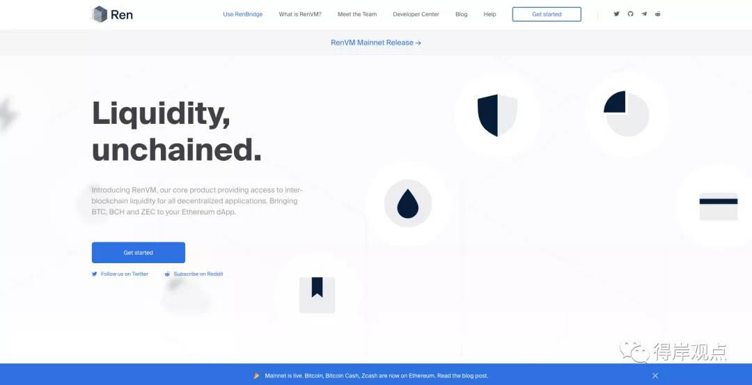 REN协议跨链原理图 renBTC使用流程