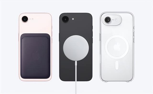 iPhone 17e MagSafe磁吸充电演示图